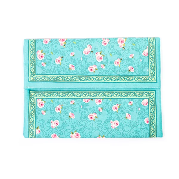 کاور دستمال کاغذی نیمه شعبان مخمل من گلی دارم کد 0306