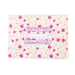 کاور دستمال کاغذی نیمه شعبان مخمل من گلی دارم کد 0301