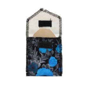 جامهری مخمل الصلاه عمود الدین تیره گلدار کد 0054