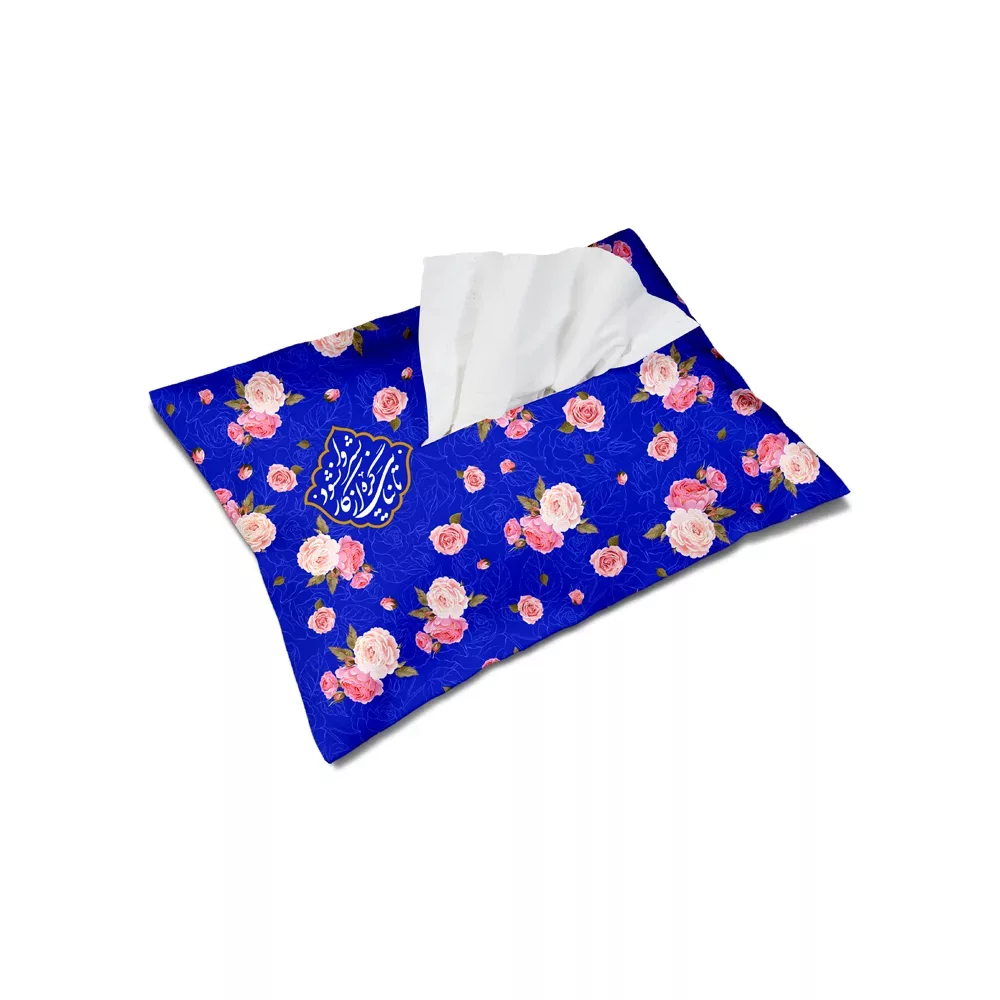 Half-Shaban Velvet Napkin Cover 0299 کاور دستمال کاغذی نیمه شعبان مخمل تا نیایی گره
