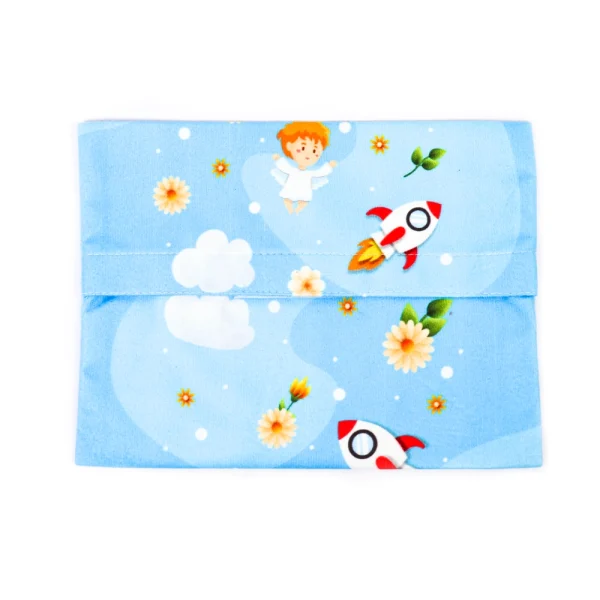 کاور دستمال کاغذی مخمل آی بچه ها شادی کنیم غدیره کد 1081