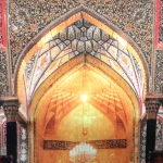 کتیبه تصویری محرم مخمل باب القبله