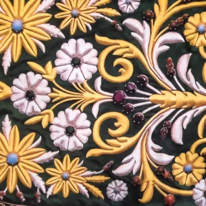 کتیبه محرم پاناما سردر ضریح امام حسین