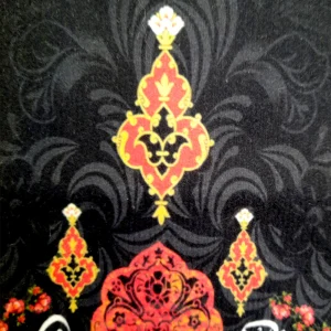 کتیبه محرم مخمل اللهم ارزقنی شفاعه الحسین یوم