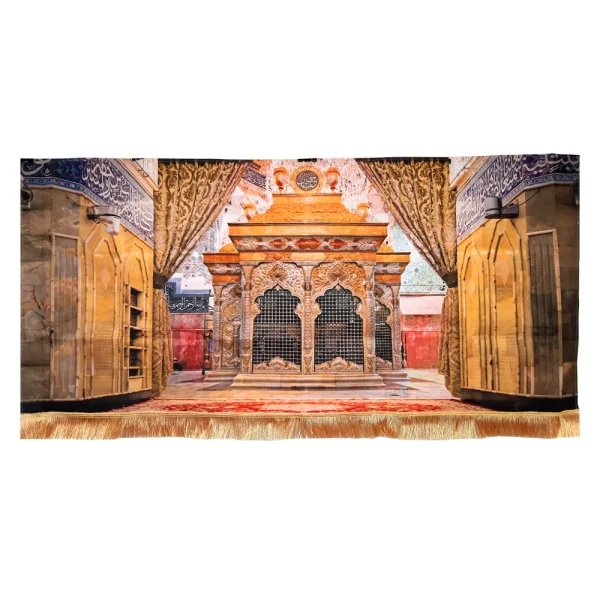 کتیبه تصویری محرم مخمل باب القبله