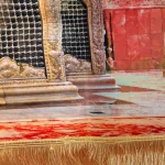 کتیبه تصویری محرم مخمل باب القبله