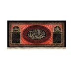کتیبه محرم مخمل یا ابا عبدالله زمینه مشکی قرمز