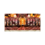 کتیبه تصویری محرم مخمل باب القبله