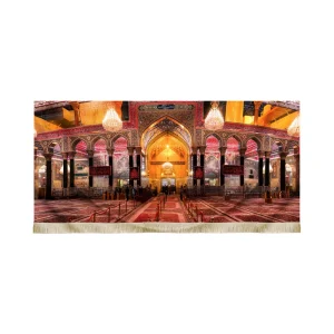 کتیبه تصویری محرم مخمل باب القبله