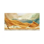 کتیبه تصویری محرم مخمل من الغریب الی الحبیب