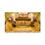 کتیبه تصویری محرم مخمل ضریح حضرت عباس