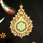 کتیبه محرم مخمل خیلی حسین زحمت ما را کشیده است