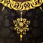 کتیبه محرم پاناما باشعار علی بن الحسین الاصغر طرح شمسه