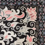 کتیبه پاناما با شعار السلام علی رقیه الشهیده متن طلایی