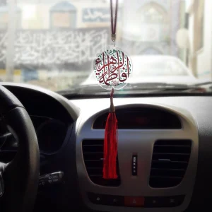 آویز خودرو فاطمیه پلکسی فاطمه الزهرا کد 0438