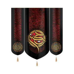 کتیبه ست محرم مخمل حسین