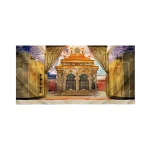 کتیبه تصویری محرم مخمل ضریح امام حسین