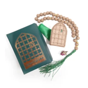 پک مهر دخیل و تسبیح باکس مقوایی کد 0337