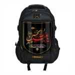 پرچم پشت کوله ای مخمل یا ابا عبدالله الحسین 20*30 کد 0429