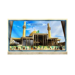 کتیبه مخمل تصویری روز حرم سامرا السلام علی امامین العسکرین