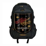 پرچم پشت کوله ای مخمل السلام علیک یا اباابفضل 20*30 کد 0051