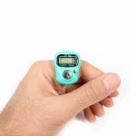 صلوات شمار انگشتی رنگ فیروزه کد 0424