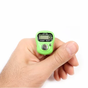 صلوات شمار انگشتی رنگ سبز روشن کد 0420