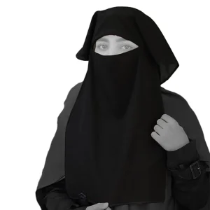 پوشیه تک لایه ژورژت کد 3313