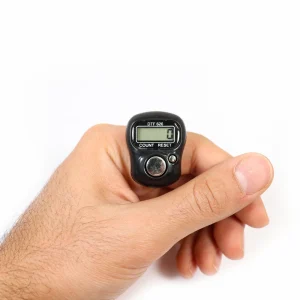 صلوات شمار انگشتی رنگ مشکی کد 0417