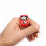 صلوات شمار انگشتی رنگ قرمز کد 0418