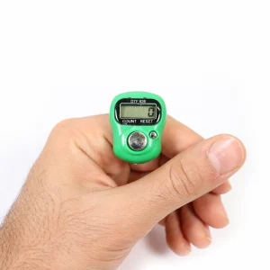 صلوات شمار انگشتی رنگ سبز تیره کد 0419