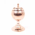 اسپند دودکن توپی زغالی رنگ مسی کد 0438