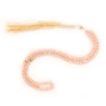 تسبیح کریستال 101 عددی سایز 6 رنگ صورتی تیره کد 0384