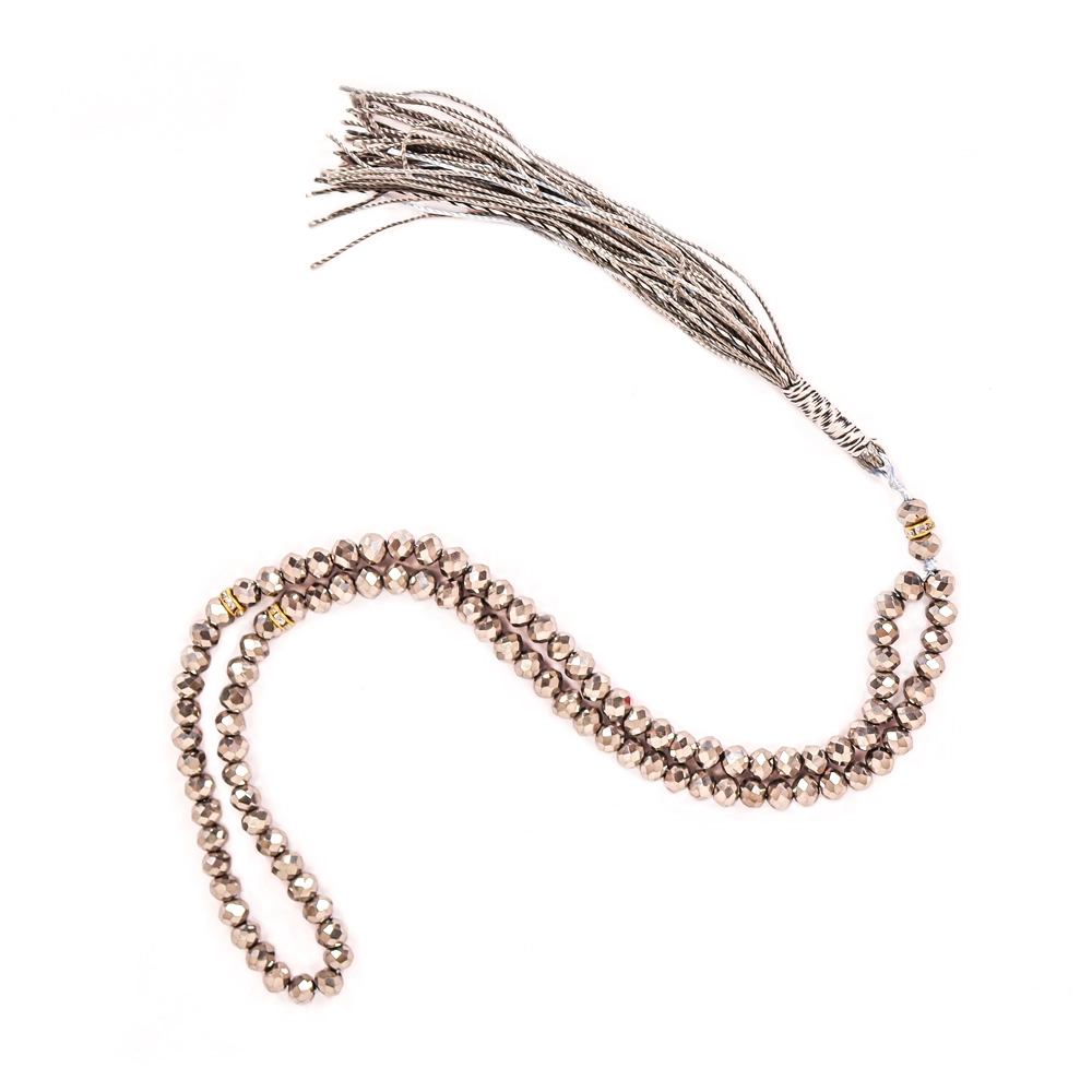 تسبیح کریستال 101 عددی سایز 6 رنگ نقره ای کد 0379 تسبیح کریستال 101 عددی سایز 6 رنگ نقره ای کد 0379