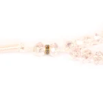 تسبیح کریستال 33 عددی سایز 10 رنگ شیشه ای کد 0378