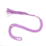 تسبیح 101 عددی دانه طرح سنگی رنگ یاسی کد 0402