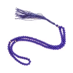 تسبیح 101 عددی دانه طرح سنگی رنگ بنفش کد 0401