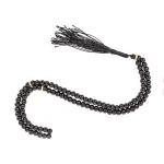 تسبیح 101 عددی دانه طرح سنگی رنگ سیاه کد 0398