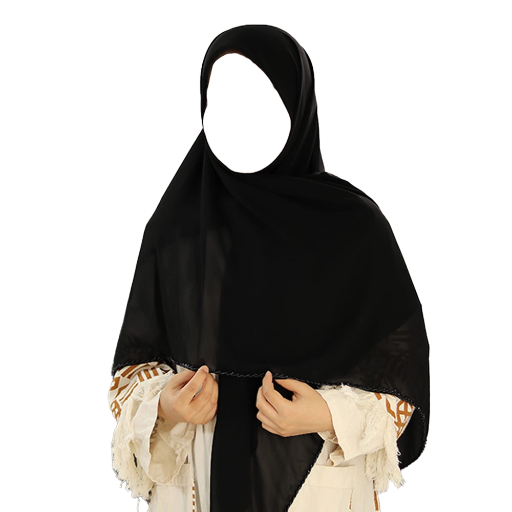 روسری جواهر دوزی 130 حریر شیفون مشکی طرح 2 کد 3210 روسری جواهر دوزی 130 حریر شیفون مشکی طرح 2 کد 3210