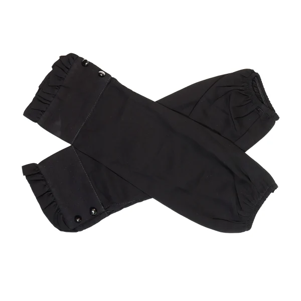 ساقدست شومیزی ژورژت مشکی کد 3608