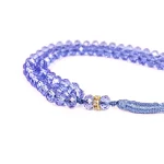 تسبیح 101 عددی سایز 8 رنگ سورمه ای کد 0389