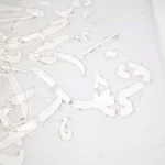 شابلون پشت نویسی خودرو من کنتم مولا فهذا علی مولا 60*90 کد 1226