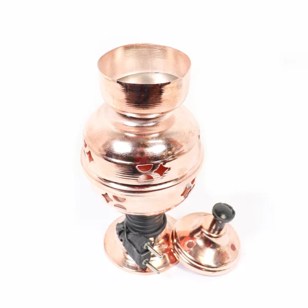 اسپند دودکن برقی سایز 25 سانتیمتر رنگ مسی کد 0442