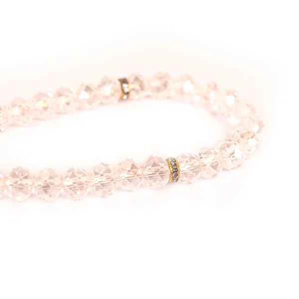 تسبیح کریستال 33 عددی سایز 10 رنگ شیشه ای کد 0378