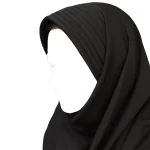 مقنعه ابردوزی 90 بروجرد مشکی کد 1511