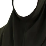 مقنعه کویتی کشدار 110 کرپ کره ای سبز سایز 28 کد 4211