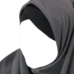 هدبند ضربدری ریون مشکی کد 3422