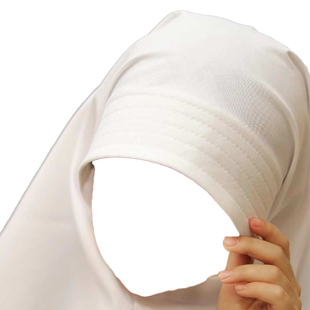 مقنعه ابر دوزی 70 تترون رنگ سفید کد 1522 مقنعه ابر دوزی 70 تترون رنگ سفید کد 1522