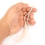 تسبیح کریستال 33 عددی سایز 10 رنگ شیشه ای کد 0378