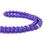 تسبیح 101 عددی دانه طرح سنگی رنگ بنفش کد 0401